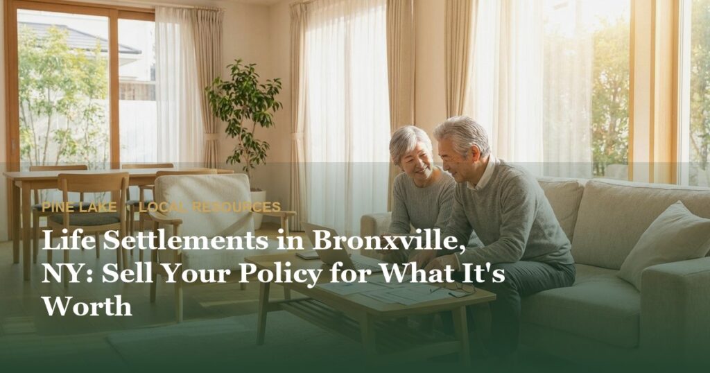 Life Settlements in Bronxville, NY: Sell Your Policy for What It’s Worth