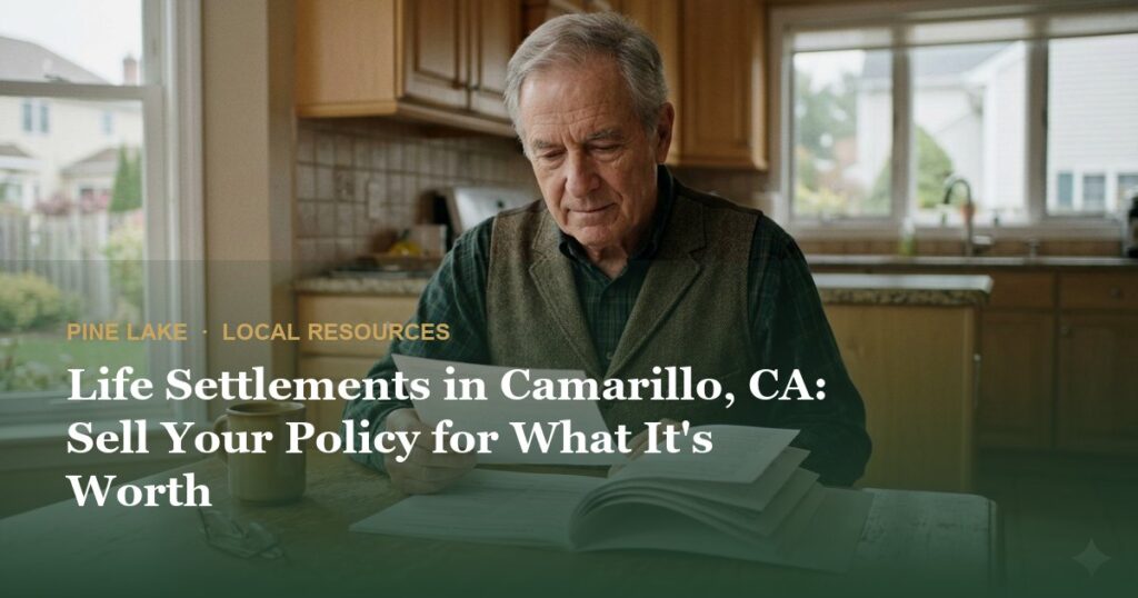 Life Settlements in Camarillo, CA: Sell Your Policy for What It’s Worth