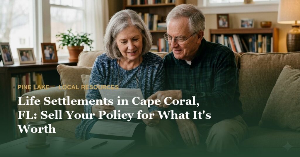 Life Settlements in Cape Coral, FL: Sell Your Policy for What It’s Worth