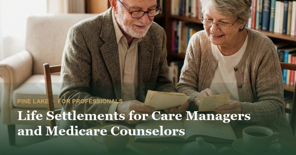 Life Settlements for Care Managers and Medicare Counselors