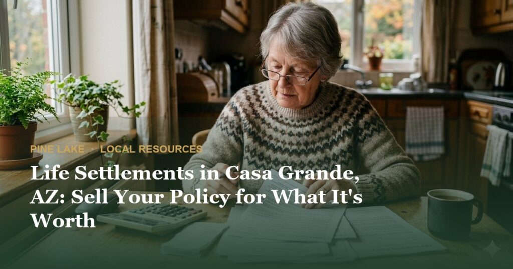 Life Settlements in Casa Grande, AZ: Sell Your Policy for What It’s Worth