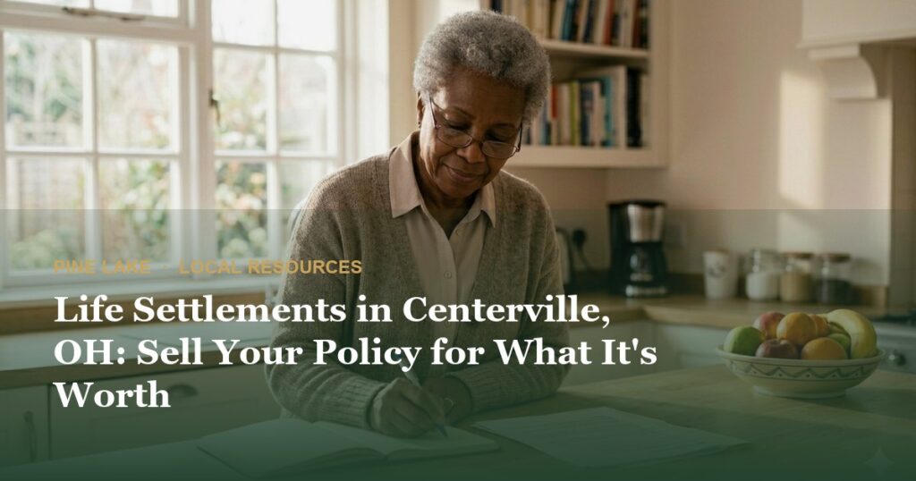 Life Settlements in Centerville, OH: Sell Your Policy for What It’s Worth