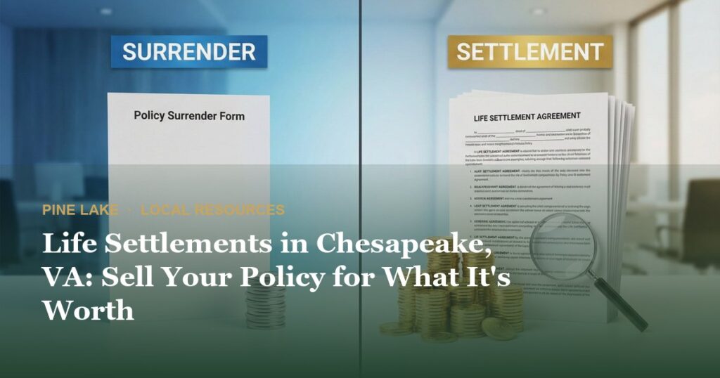 Life Settlements in Chesapeake, VA: Sell Your Policy for What It’s Worth
