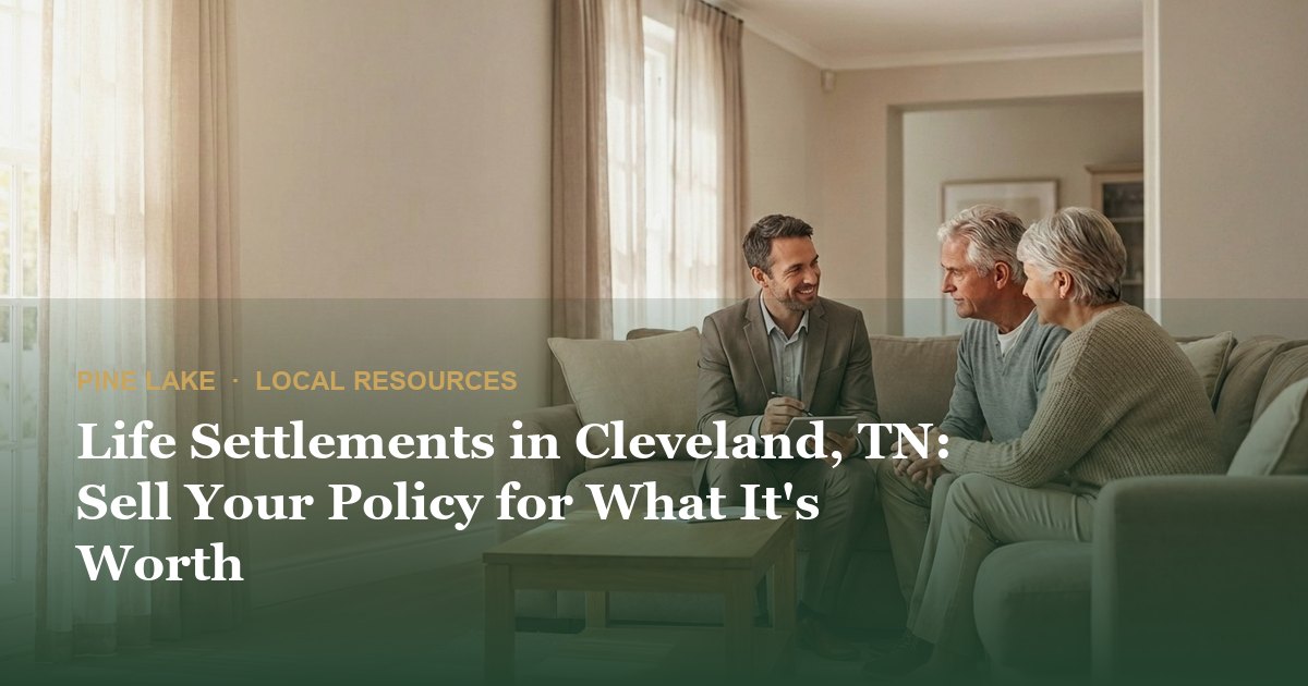 Life Settlements in Cleveland, TN: Sell Your Policy for What It's Worth