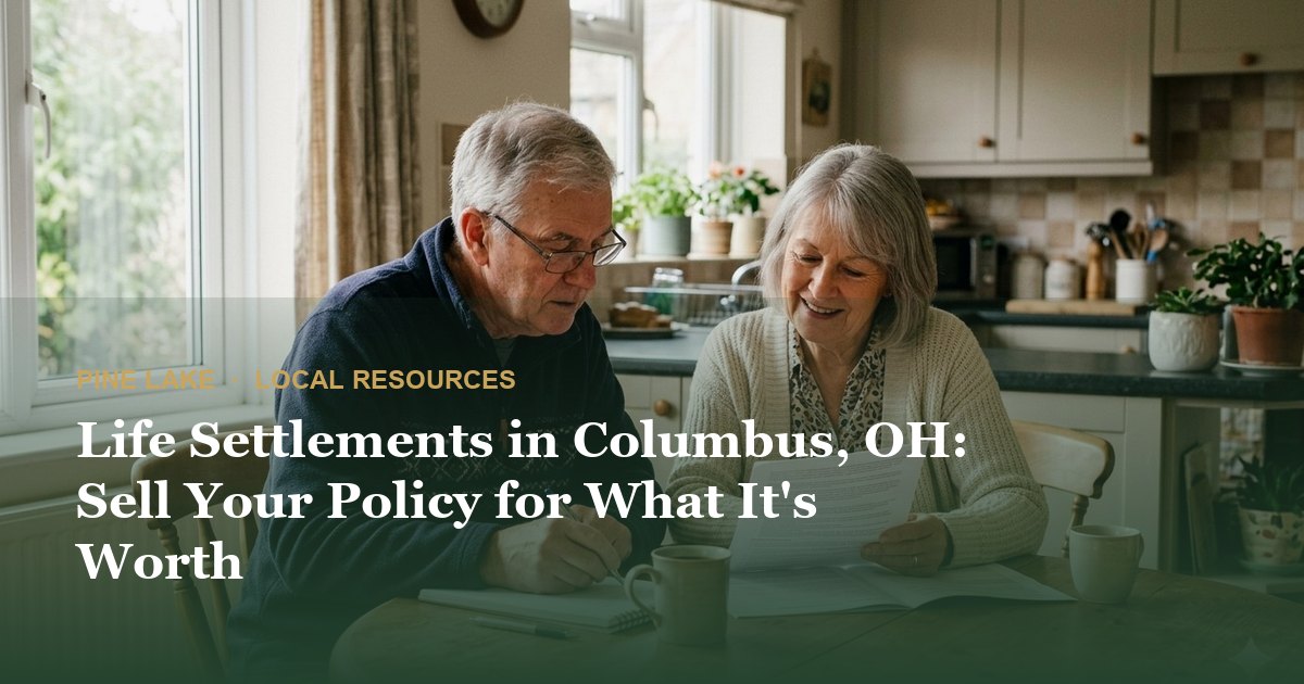 Life Settlements in Columbus, OH: Sell Your Policy for What It's Worth