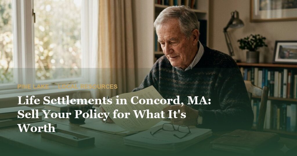 Life Settlements in Concord, MA: Sell Your Policy for What It’s Worth