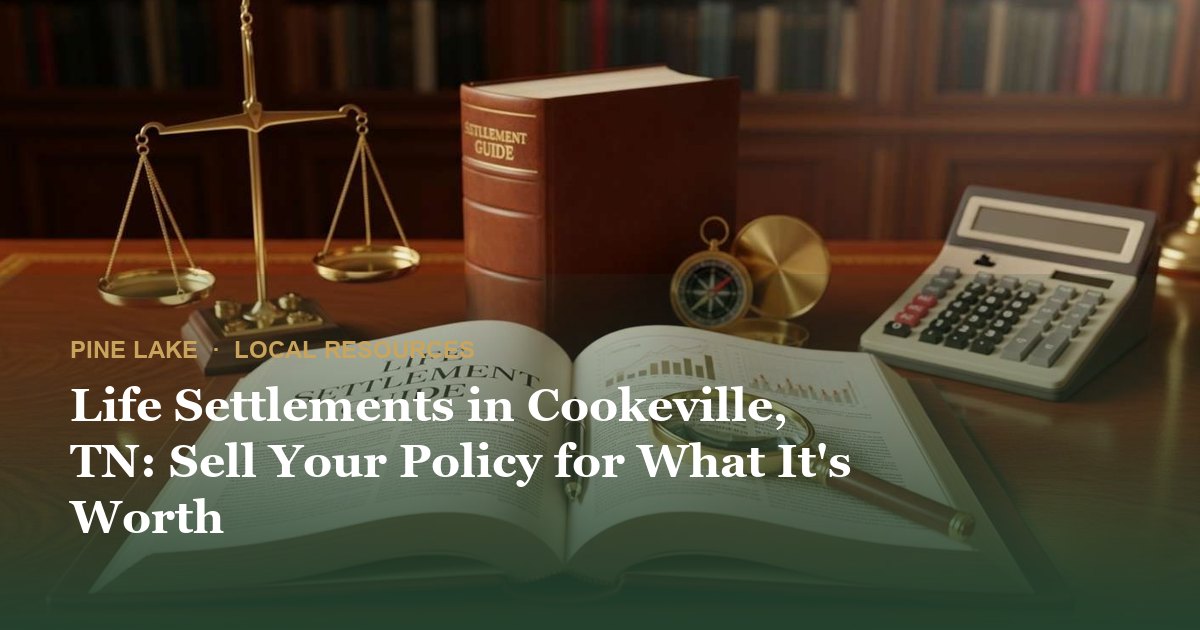 Life Settlements in Cookeville, TN: Sell Your Policy for What It's Worth