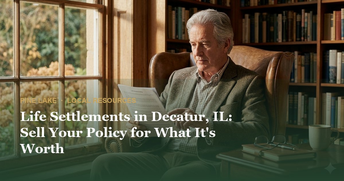 Life Settlements in Decatur, IL: Sell Your Policy for What It's Worth