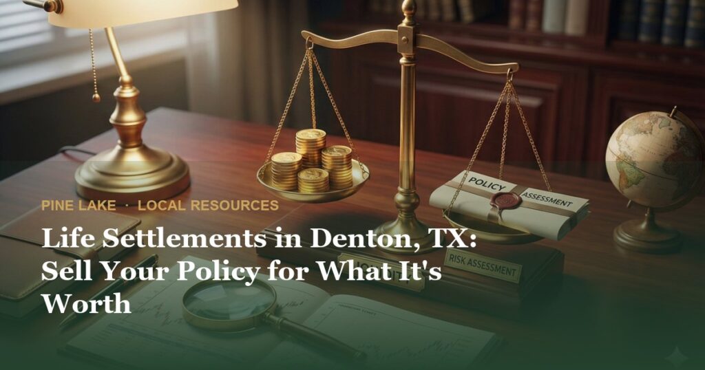 Life Settlements in Denton, TX: Sell Your Policy for What It’s Worth