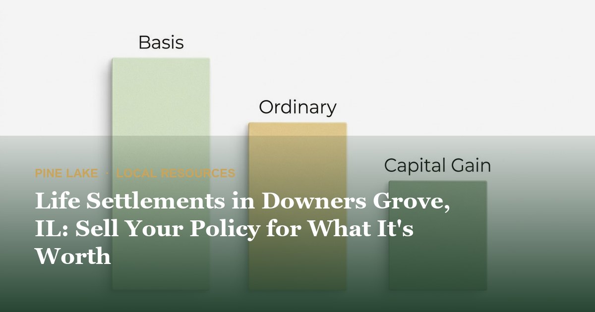 Life Settlements in Downers Grove, IL: Sell Your Policy for What It's Worth
