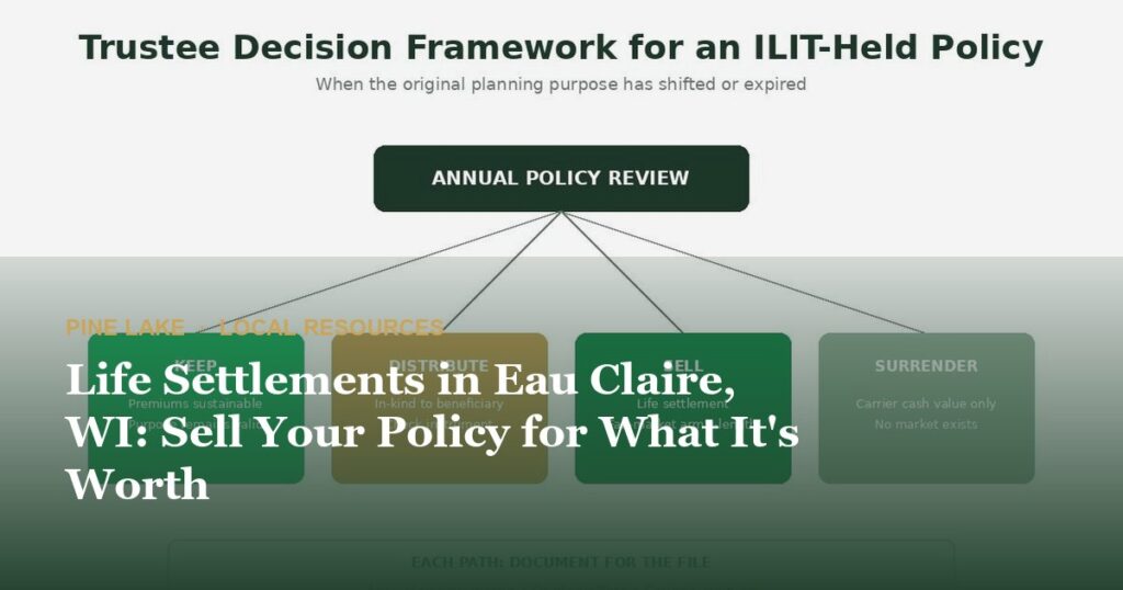 Life Settlements in Eau Claire, WI: Sell Your Policy for What It’s Worth