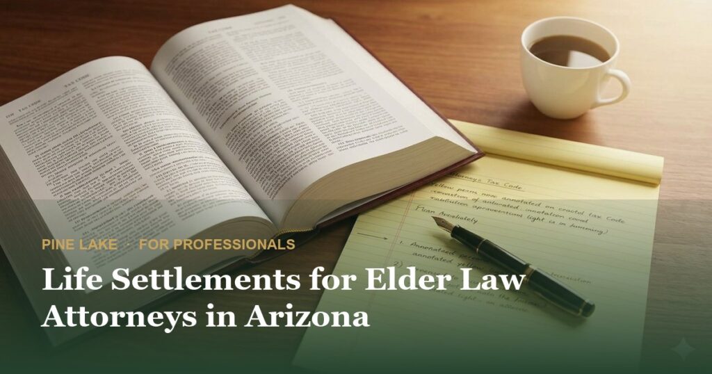 Life Settlements for Elder Law Attorneys in Arizona