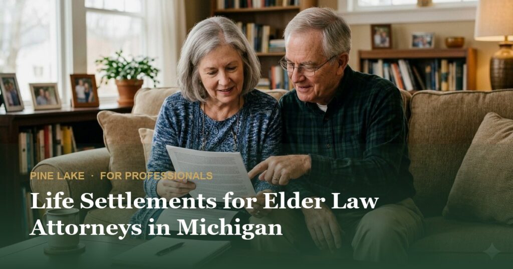 Life Settlements for Elder Law Attorneys in Michigan