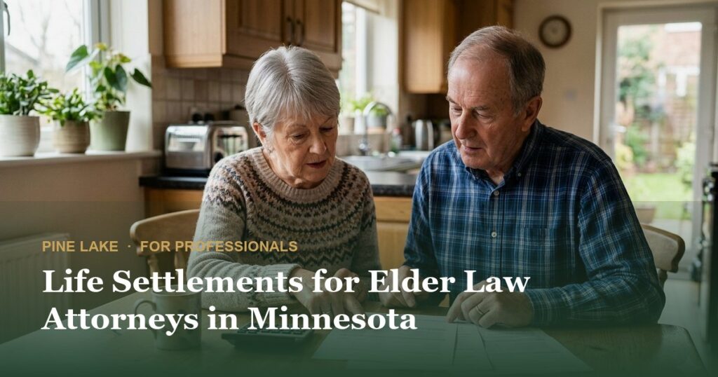 Life Settlements for Elder Law Attorneys in Minnesota