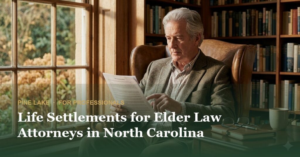 Life Settlements for Elder Law Attorneys in North Carolina