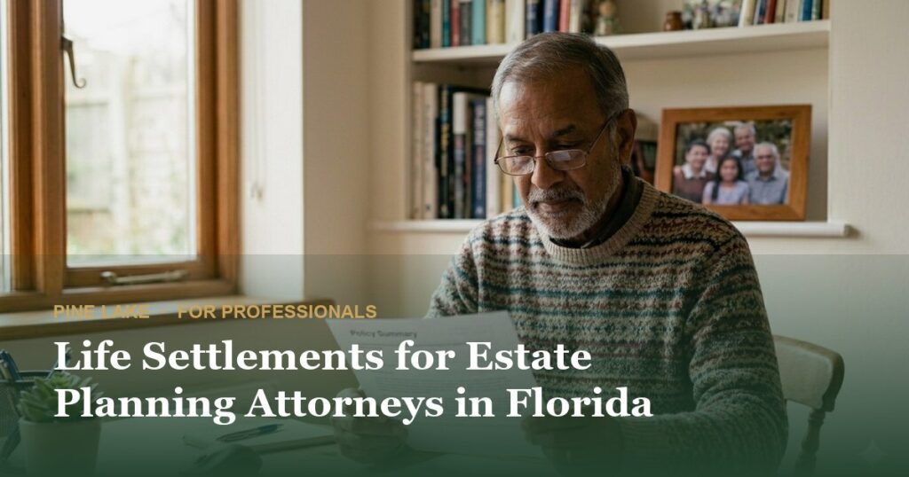 Life Settlements for Estate Planning Attorneys in Florida