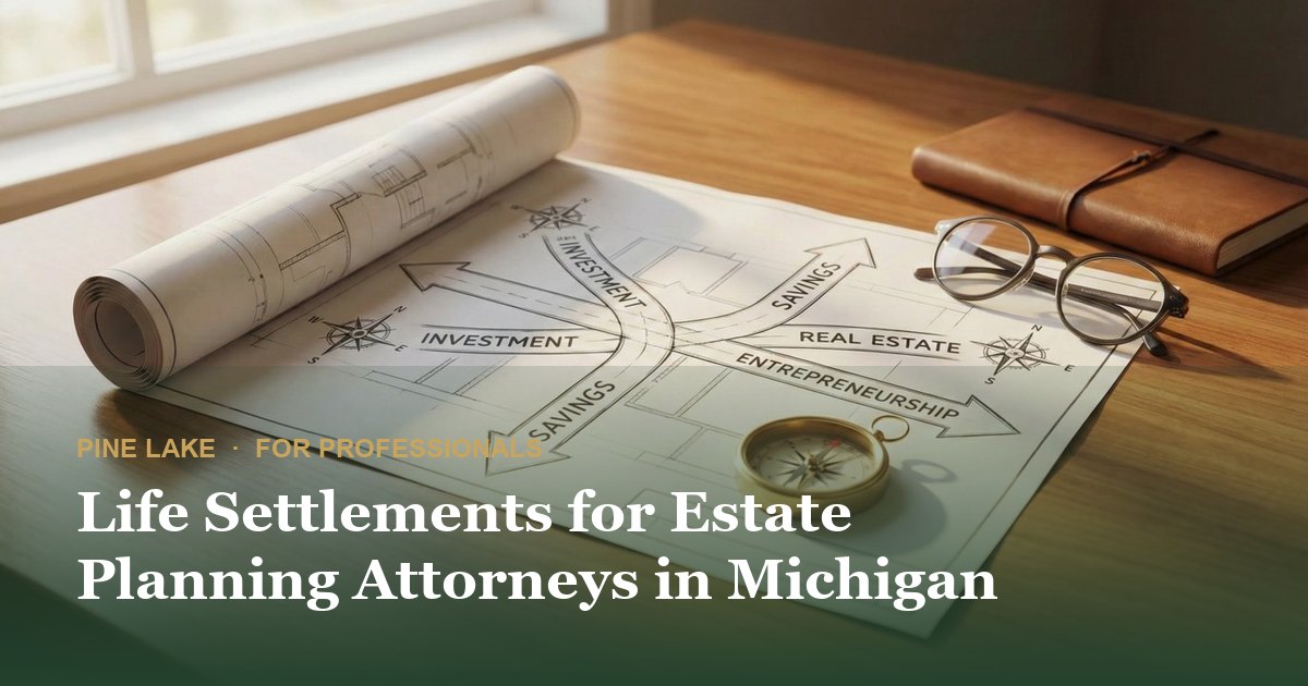 Life Settlements for Estate Planning Attorneys in Michigan