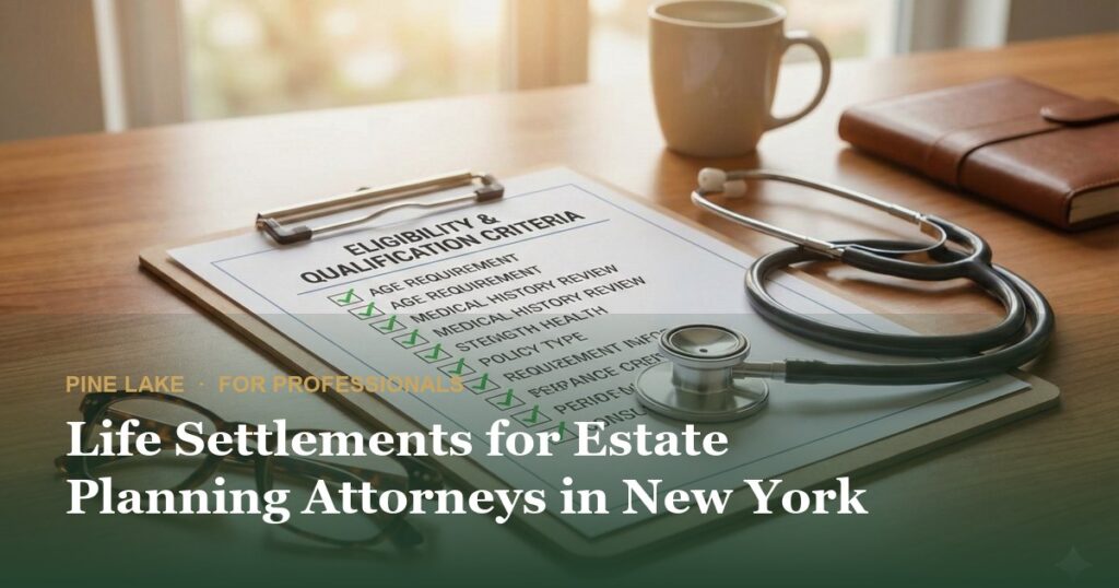 Life Settlements for Estate Planning Attorneys in New York