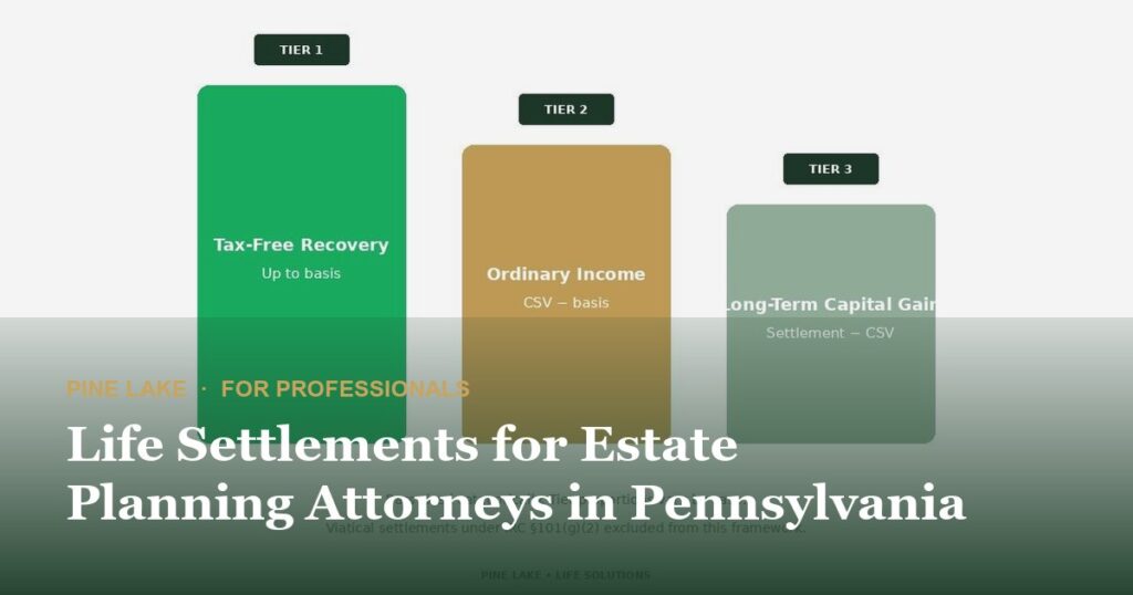 Life Settlements for Estate Planning Attorneys in Pennsylvania