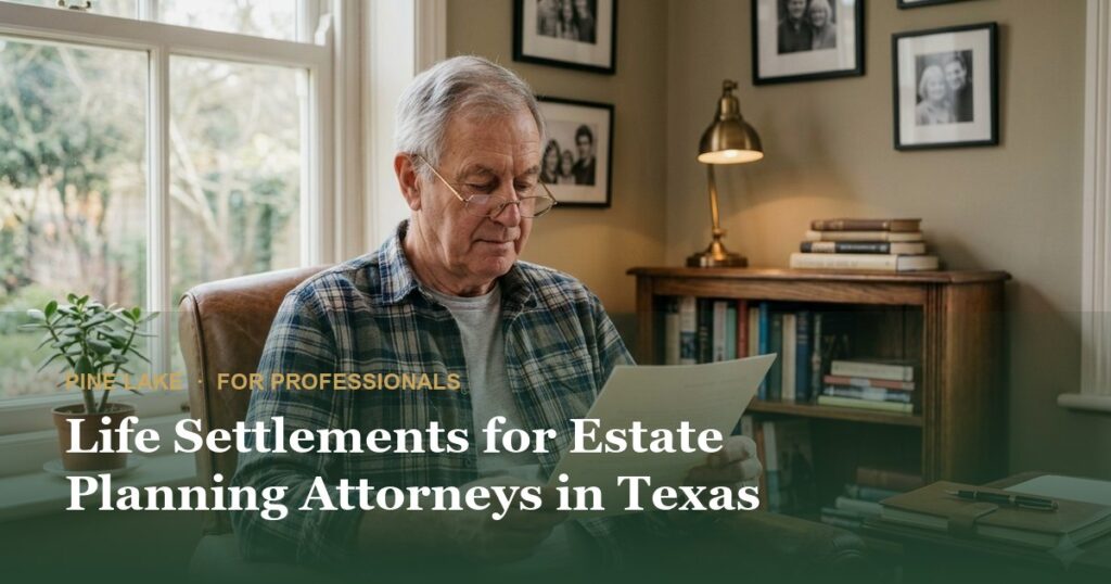 Life Settlements for Estate Planning Attorneys in Texas