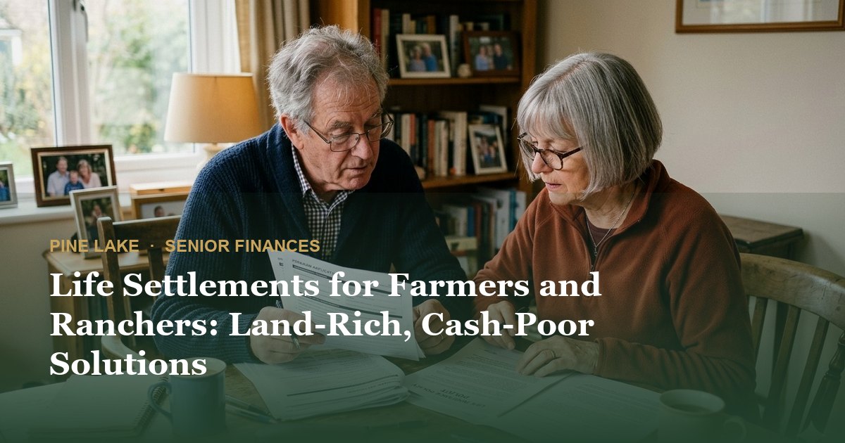 Life Settlements for Farmers and Ranchers: Land-Rich, Cash-Poor Solutions