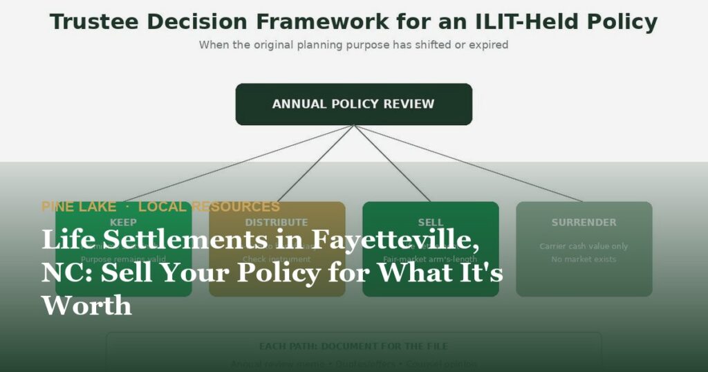 Life Settlements in Fayetteville, NC: Sell Your Policy for What It’s Worth