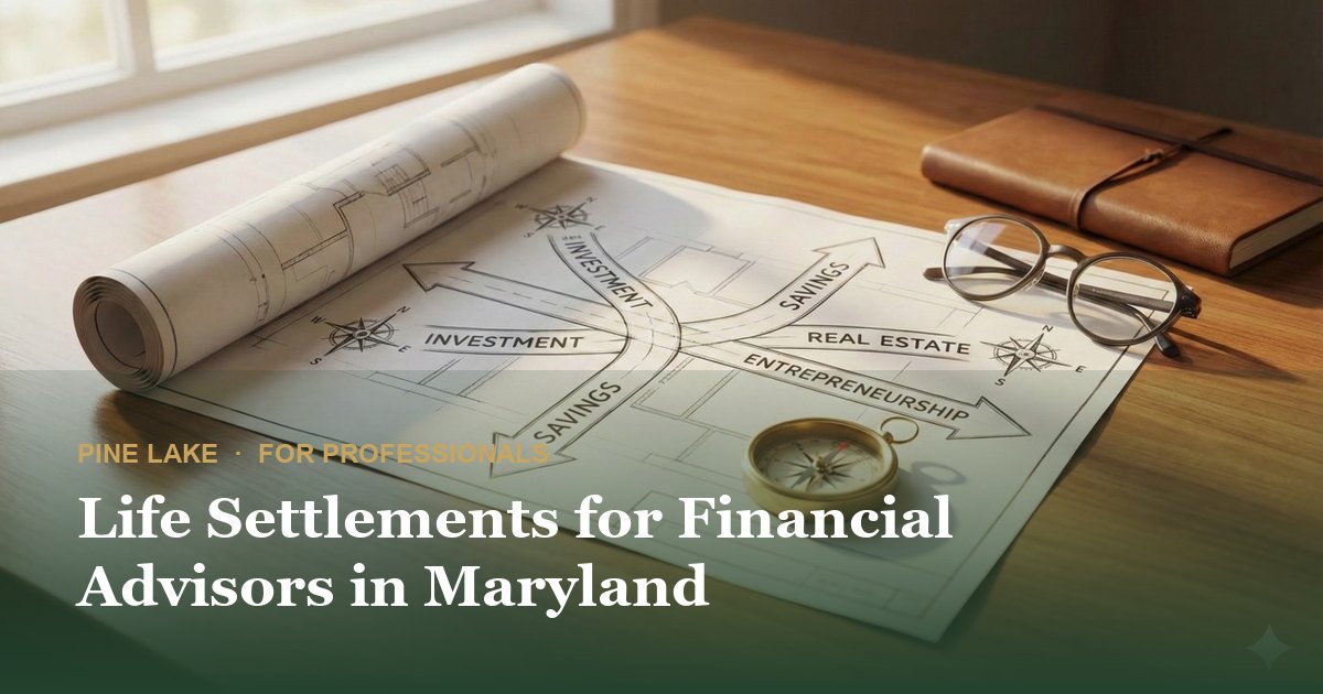 Life Settlements for Financial Advisors in Maryland