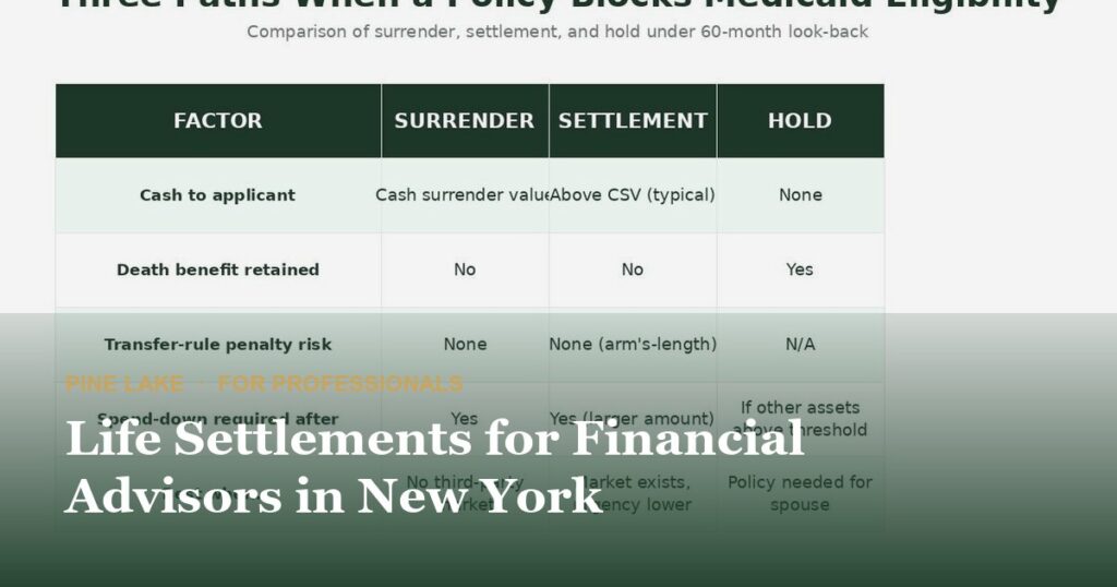 Life Settlements for Financial Advisors in New York