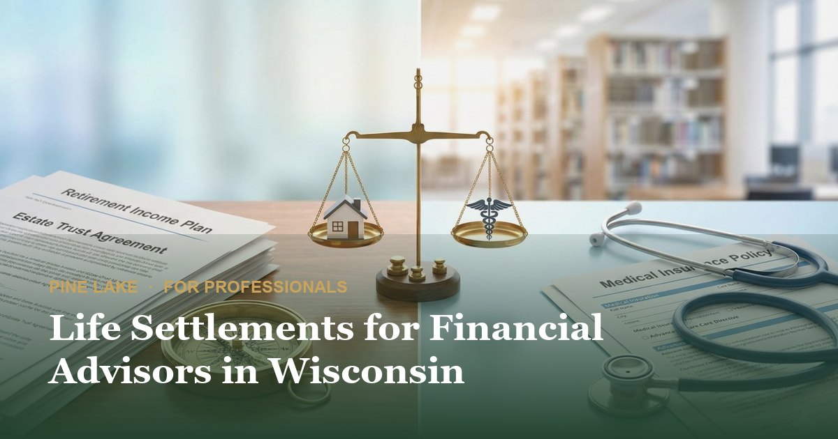 Life Settlements for Financial Advisors in Wisconsin