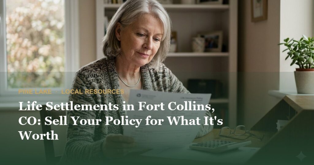 Life Settlements in Fort Collins, CO: Sell Your Policy for What It’s Worth