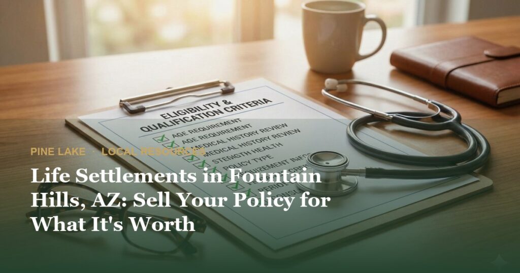 Life Settlements in Fountain Hills, AZ: Sell Your Policy for What It’s Worth
