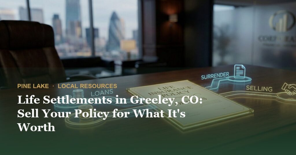 Life Settlements in Greeley, CO: Sell Your Policy for What It’s Worth