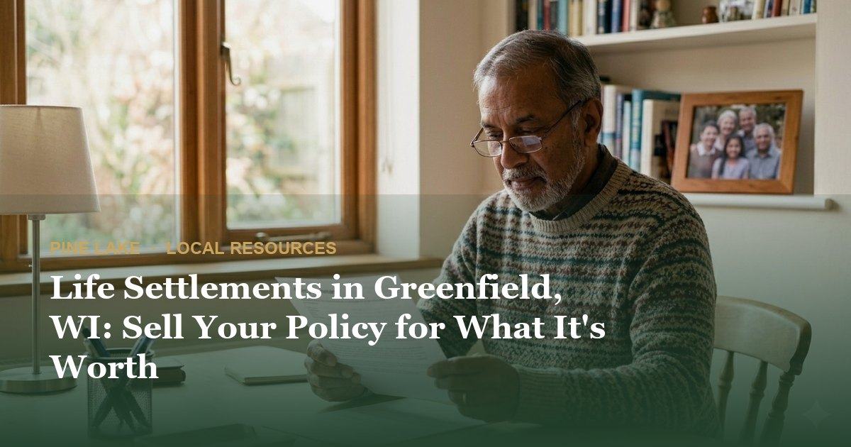 Life Settlements in Greenfield, WI: Sell Your Policy for What It's Worth