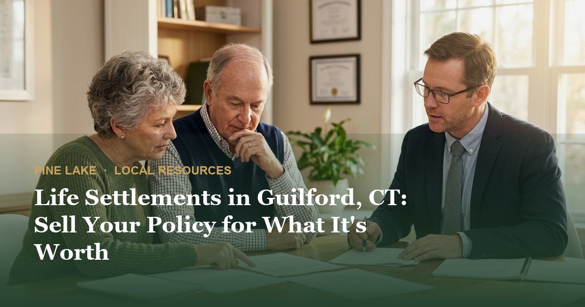 Life Settlements in Guilford, CT: Sell Your Policy for What It's Worth