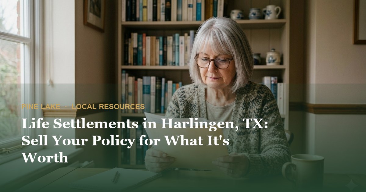 Life Settlements in Harlingen, TX: Sell Your Policy for What It's Worth