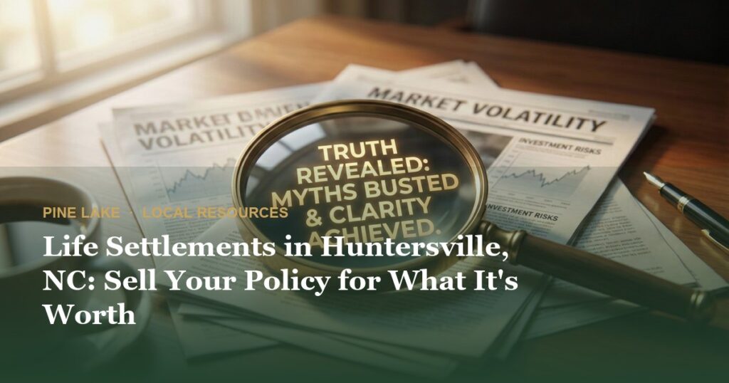 Life Settlements in Huntersville, NC: Sell Your Policy for What It’s Worth