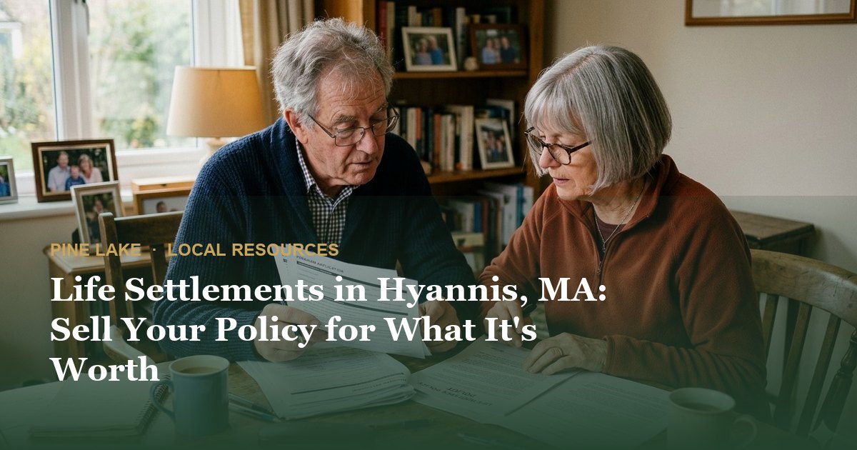 Life Settlements in Hyannis, MA: Sell Your Policy for What It's Worth