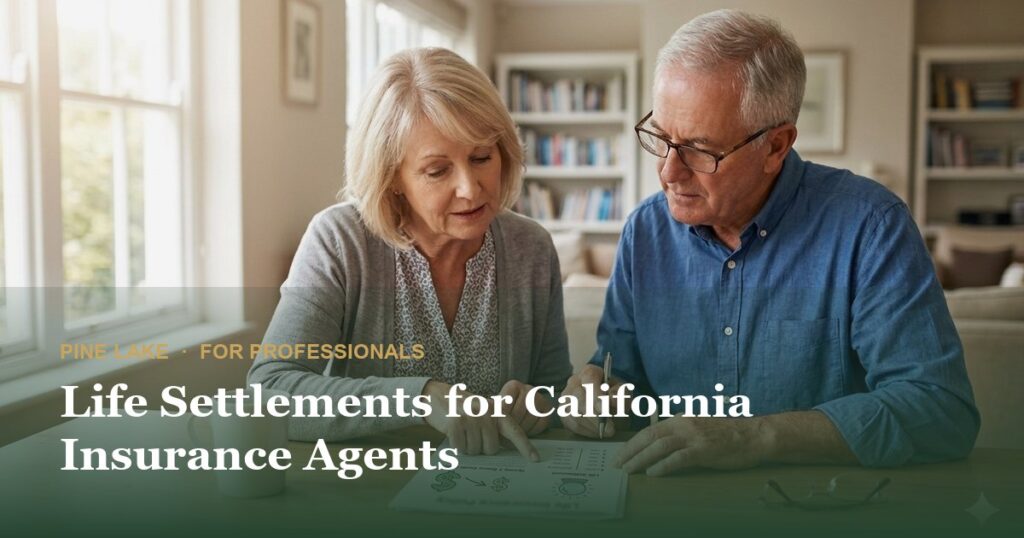 Life Settlements for California Insurance Agents