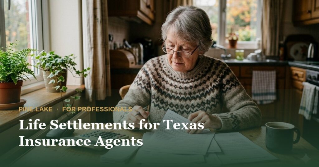 Life Settlements for Texas Insurance Agents