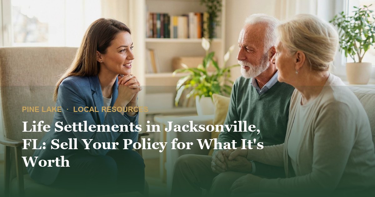 Life Settlements in Jacksonville, FL: Sell Your Policy for What It's Worth