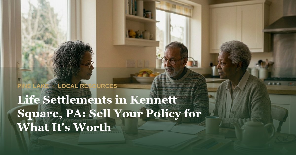 Life Settlements in Kennett Square, PA: Sell Your Policy for What It's Worth