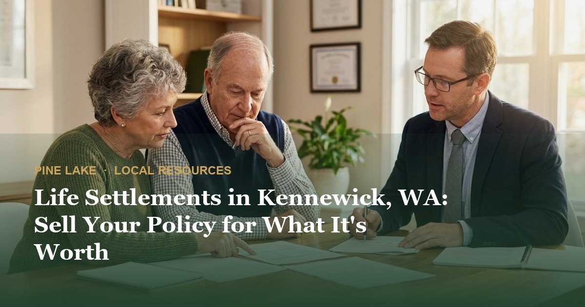 Life Settlements in Kennewick, WA: Sell Your Policy for What It's Worth