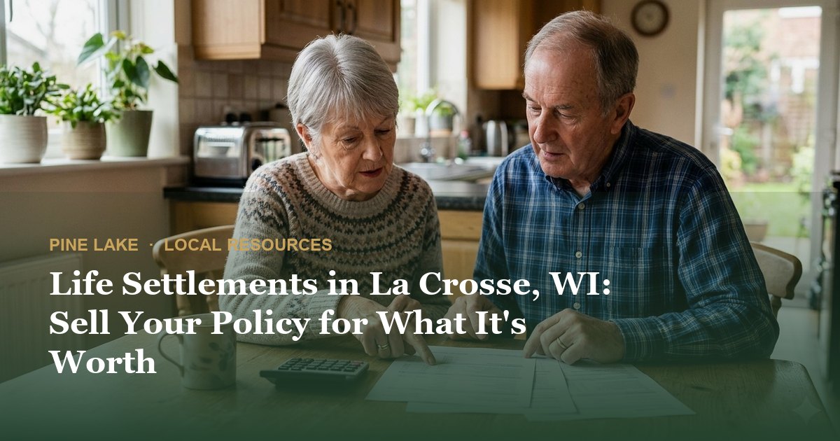 Life Settlements in La Crosse, WI: Sell Your Policy for What It's Worth