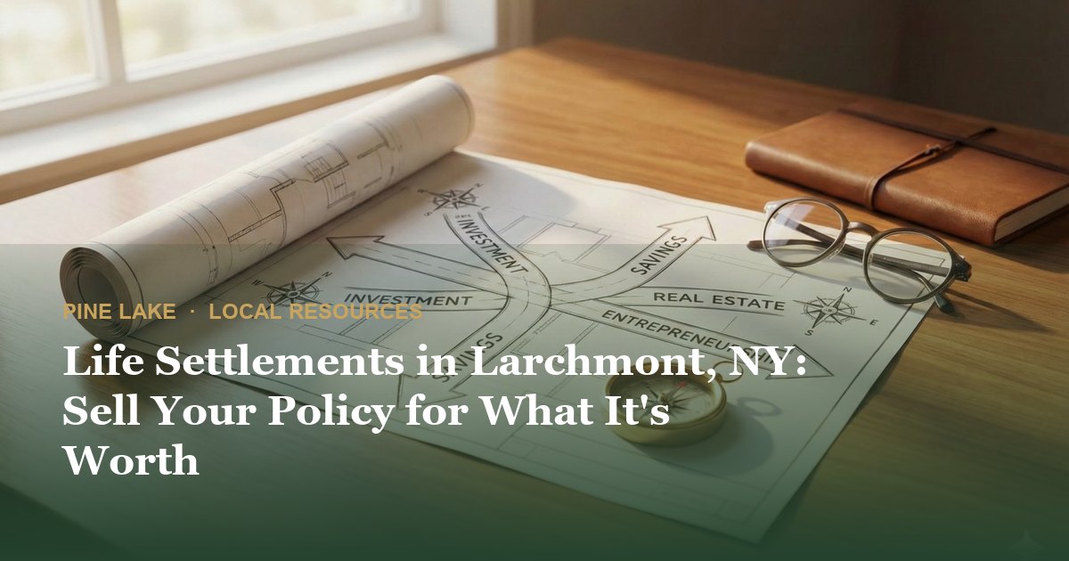 Life Settlements in Larchmont, NY: Sell Your Policy for What It's Worth