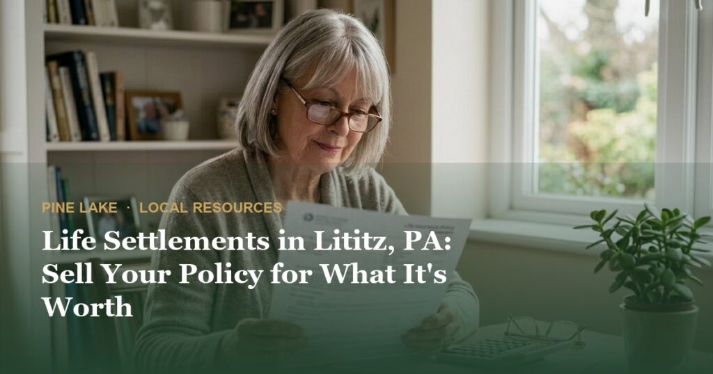 Life Settlements in Lititz, PA: Sell Your Policy for What It’s Worth