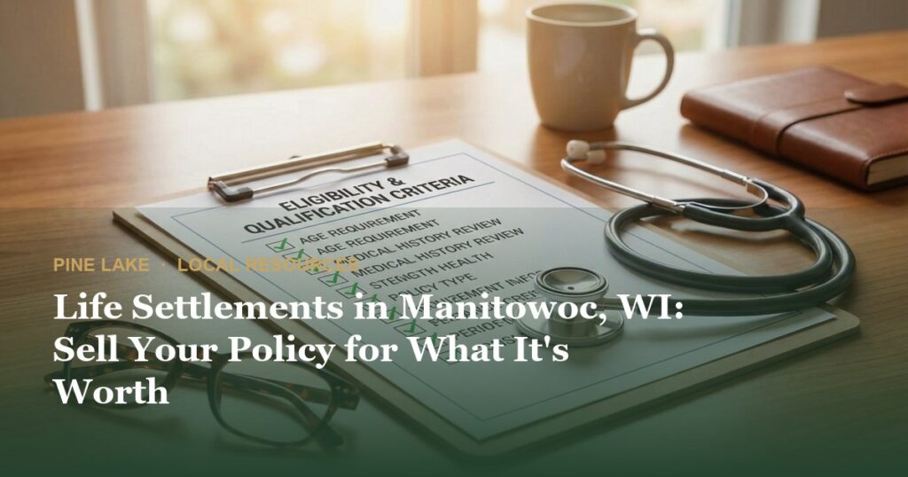 Life Settlements in Manitowoc, WI: Sell Your Policy for What It’s Worth