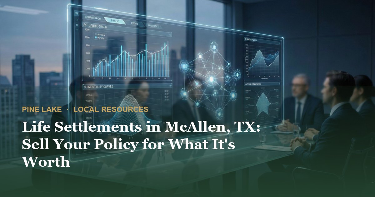 Life Settlements in McAllen, TX: Sell Your Policy for What It's Worth