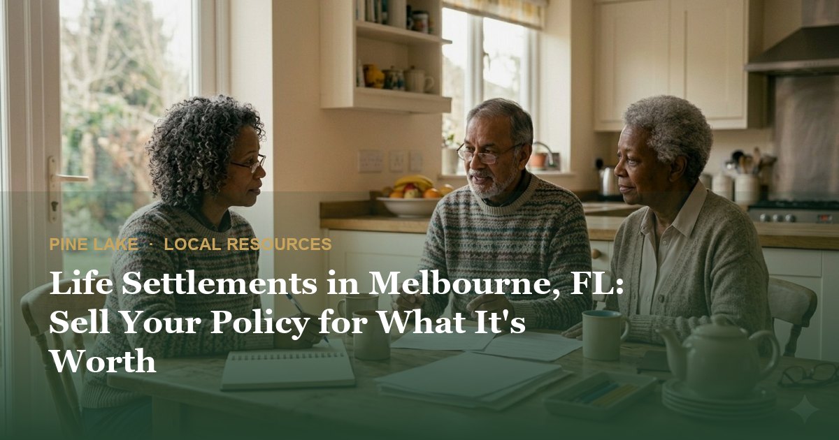 Life Settlements in Melbourne, FL: Sell Your Policy for What It's Worth