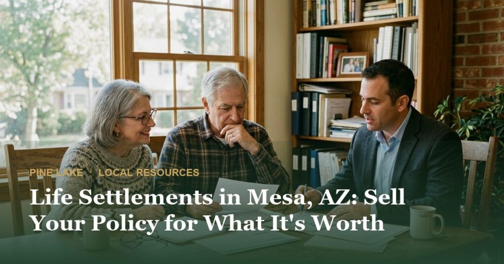 Life Settlements in Mesa, AZ: Sell Your Policy for What It's Worth