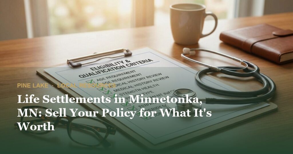 Life Settlements in Minnetonka, MN: Sell Your Policy for What It’s Worth